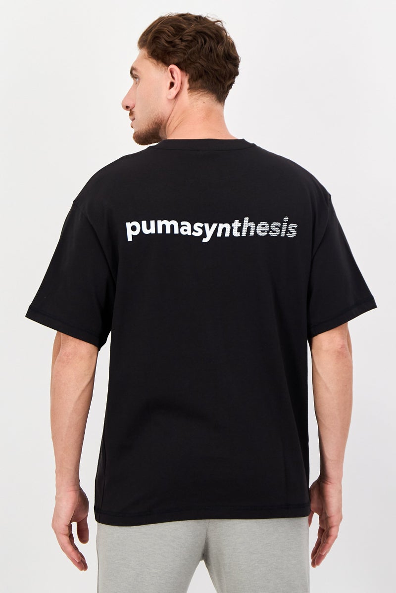 Puma x Select Men Sportswear Fit Short Sleeve Outdoor T-Shirt, Black - Image 3